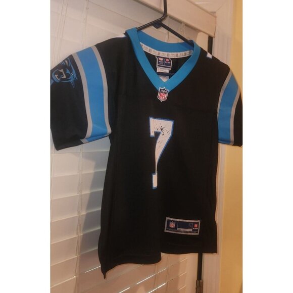 NFL PRO LINE Carolina Panthers KYLE ALLEN #7 child SMALL jersey...ub1 - Picture 4 of 9